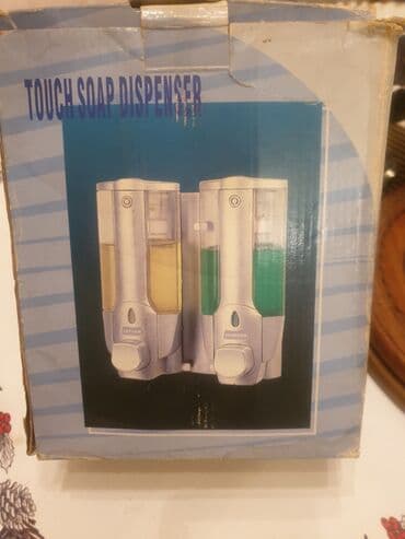 Cмесители для душа: İki bölməli divara quraşdırılan “Touch Soap Dispenser” dozatoru - 2 at lalafo.az — 1 Cмесители для душа: İki bölməli divara quraşdırılan “Touch Soap Dispenser” dozatoru - 2 — 1