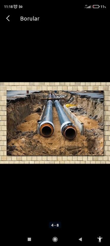 Потолок: Для канализации Новый Пластик Промышленная труба, Бесплатная доставка, Платная доставка, Платная установка at lalafo.az — 8 Потолок: Для канализации Новый Пластик Промышленная труба, Бесплатная доставка, Платная доставка, Платная установка — 8