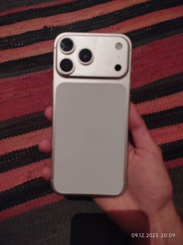 IPhone 17 Pro Max, 512 GB, White Titanium, Hissə-hissə ödəniş lalafo.az -da IPhone 17 Pro Max, 512 GB, White Titanium, Hissə-hissə ödəniş