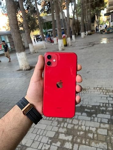IPhone 11, 64 GB, Qırmızı, Simsiz şarj lalafo.az -da IPhone 11, 64 GB, Qırmızı, Simsiz şarj