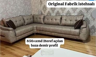 Original fabrik istehsalı künc divan. - Model: L-şəkilli künc divan - lalafo.az -da Original fabrik istehsalı künc divan. - Model: L-şəkilli künc divan -