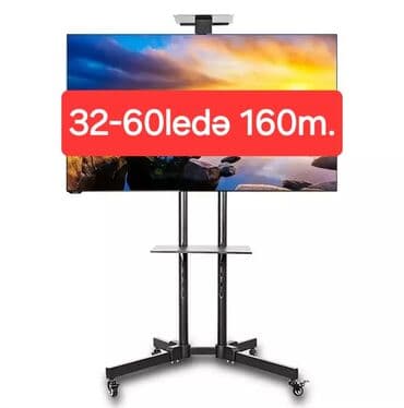 Kronşteynlər: 55-100 led Ağır və böyük ekran televizor və plazmalar üçün təkərli tv lalafo.az -da — 8 Kronşteynlər: 55-100 led Ağır və böyük ekran televizor və plazmalar üçün təkərli tv — 8