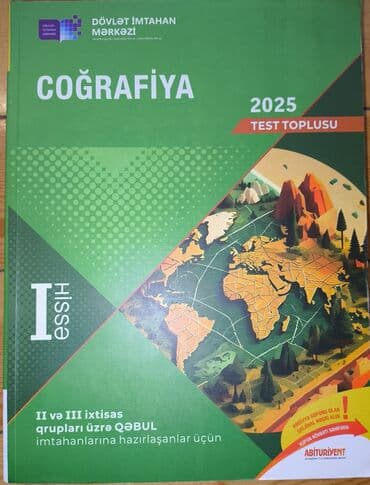 (QEYD EDƏK Kİ KİTABI 1 AZN UCUZ VERİRİK). Məhsul: Coğrafiya – 2025 lalafo.az -da (QEYD EDƏK Kİ KİTABI 1 AZN UCUZ VERİRİK). Məhsul: Coğrafiya – 2025
