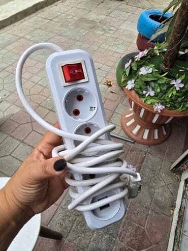 Məhsul 1: ALFA elektrik uzatma priz - 3 ədəd Schuko tipli (yan lalafo.az -da Məhsul 1: ALFA elektrik uzatma priz - 3 ədəd Schuko tipli (yan