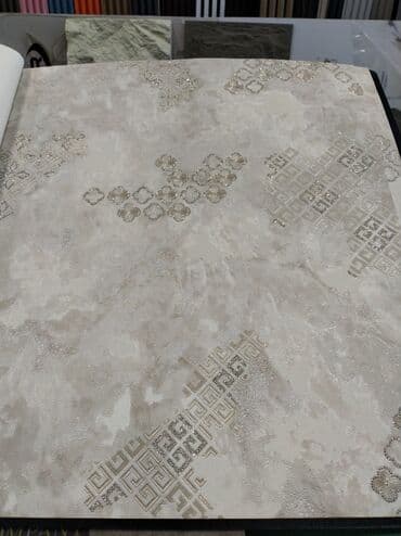 обои купить: Dekorativ divar kağızı – krem və bej tonlarında, zərif parıltılı at lalafo.az — 2 обои купить: Dekorativ divar kağızı – krem və bej tonlarında, zərif parıltılı — 2