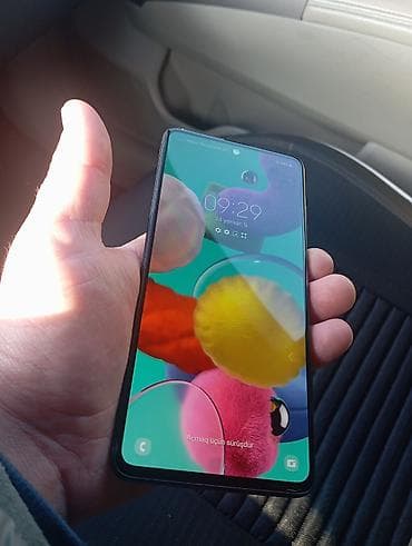 Samsung Galaxy A51, 64 GB, rəng - Qara, Barmaq izi lalafo.az -da Samsung Galaxy A51, 64 GB, rəng - Qara, Barmaq izi
