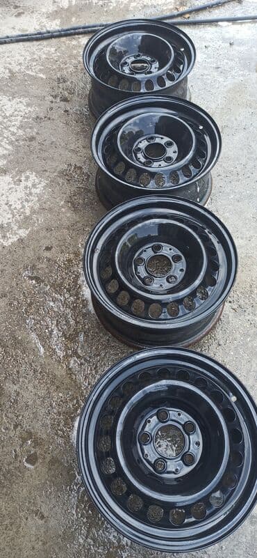 Məhsul: 4 ədəd qara rəngli polad disk (dəmir disk) - Ölçü: 15" lalafo.az -da Məhsul: 4 ədəd qara rəngli polad disk (dəmir disk) - Ölçü: 15"