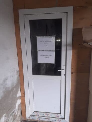 Yeni Plastik qapı 80x200 sm Çərçivə ilə, Zəmanətsiz, Ödənişli quraşdırma, Ödənişli çatdırılma lalafo.az -da Yeni Plastik qapı 80x200 sm Çərçivə ilə, Zəmanətsiz, Ödənişli quraşdırma, Ödənişli çatdırılma