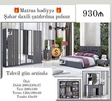 Yataq desti rəng seçimi var lalafo.az -da Yataq desti rəng seçimi var