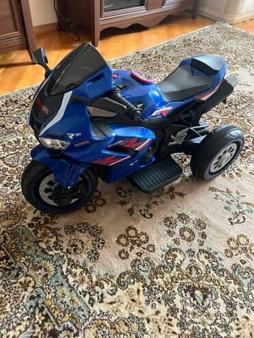Uşaq üçün elektrikli motosiklet – mavi rəngli, idman üslubunda lalafo.az -da Uşaq üçün elektrikli motosiklet – mavi rəngli, idman üslubunda