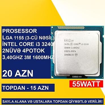 octa core: Prosessor Intel Core i5 Kompüter üçün Prosessorlar, İşlənmiş lalafo.az -da — 8 octa core: Prosessor Intel Core i5 Kompüter üçün Prosessorlar, İşlənmiş — 8