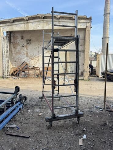 Şpatellər: Alüminium mobil skafolyar (işqalama) dəsti - Material: yüngül və lalafo.az -da — 3 Şpatellər: Alüminium mobil skafolyar (işqalama) dəsti - Material: yüngül və — 3