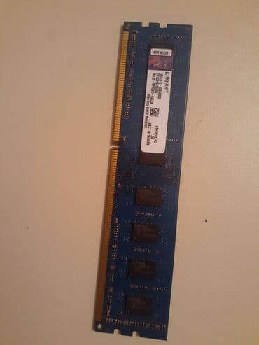 Operativ yaddaş (RAM) Kingston, 4 GB, 1600 Mhz, DDR3, PC üçün lalafo.az -da Operativ yaddaş (RAM) Kingston, 4 GB, 1600 Mhz, DDR3, PC üçün