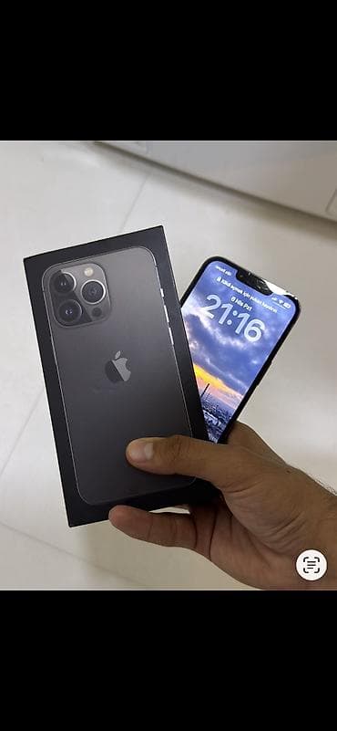 IPhone 13 Pro, 128 GB, Graphite, Face ID, Sənədlərlə lalafo.az -da IPhone 13 Pro, 128 GB, Graphite, Face ID, Sənədlərlə