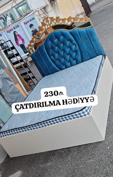 İşlənmiş, İkinəfərlik çarpayı, Bazalı, Matras ilə, Siyirməsiz lalafo.az -da İşlənmiş, İkinəfərlik çarpayı, Bazalı, Matras ilə, Siyirməsiz