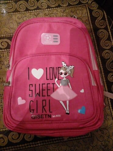 MƏKTƏBLİ CANTASİ QİZ UCUN 10 AZN TƏZƏ lalafo.az -da MƏKTƏBLİ CANTASİ QİZ UCUN 10 AZN TƏZƏ