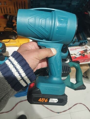 Akku ilə işləyən əl ventilyatoru / üfürücü - Güc mənbəyi: 48Vf lalafo.az -da Akku ilə işləyən əl ventilyatoru / üfürücü - Güc mənbəyi: 48Vf