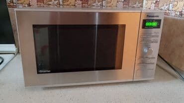 Mikrodalğalı soba Panasonic, Ayrıca dayanan, Mikrodalğalar ilə, rəng - Boz, İşlənmiş lalafo.az -da Mikrodalğalı soba Panasonic, Ayrıca dayanan, Mikrodalğalar ilə, rəng - Boz, İşlənmiş