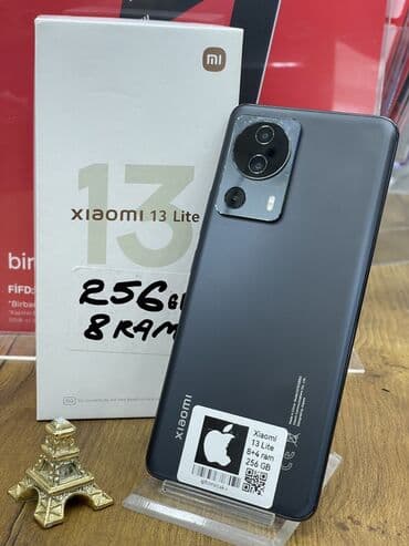 Xiaomi 13 Lite, 256 GB, rəng - Qara,
İki sim kartlı lalafo.az -da Xiaomi 13 Lite, 256 GB, rəng - Qara,
İki sim kartlı