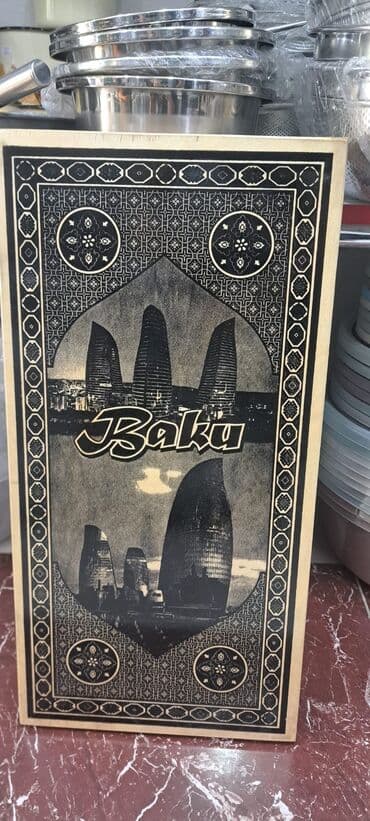 Dekorativ taxta panel – “Baku” mövzulu - Material: taxta lövhə - lalafo.az -da Dekorativ taxta panel – “Baku” mövzulu - Material: taxta lövhə -