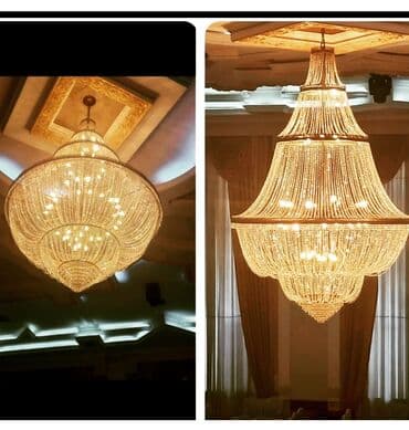 Çılçıraq, 10 və daha çox lampa, Xrustal lalafo.az -da Çılçıraq, 10 və daha çox lampa, Xrustal
