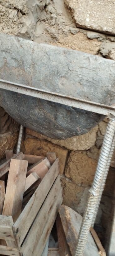 Beton yuma çəni (lavabo) – metal karkaslı - Material: tam beton lalafo.az -da — 1 Beton yuma çəni (lavabo) – metal karkaslı - Material: tam beton — 1