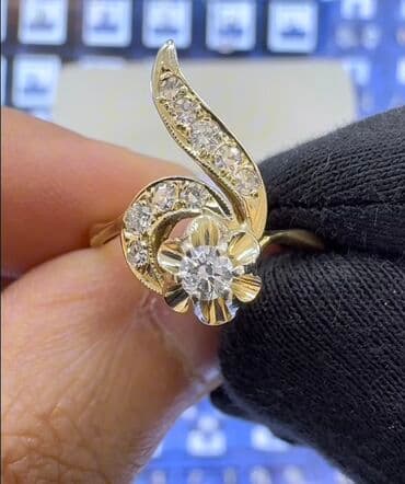 Üzük, Sarı qızıl, Brilyant lalafo.az -da Üzük, Sarı qızıl, Brilyant