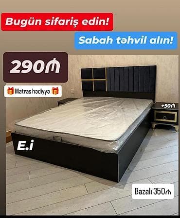 Yeni, İkinəfərlik çarpayı lalafo.az -da Yeni, İkinəfərlik çarpayı