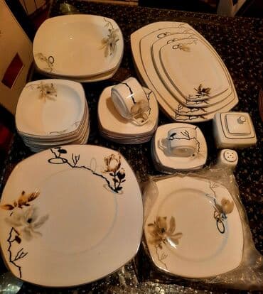 Nahar dəsti, rəng - Ağ, Farfor, 8 nəfərlik, Almaniya lalafo.az -da Nahar dəsti, rəng - Ağ, Farfor, 8 nəfərlik, Almaniya