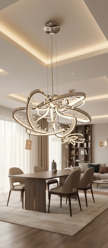 Çılçıraq, 10 və daha çox lampa, Metal lalafo.az -da Çılçıraq, 10 və daha çox lampa, Metal
