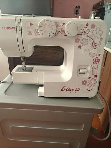 Janome E-line 15 tikiş maşını - Mexaniki idarəetmə, yuxarıdakı lalafo.az -da Janome E-line 15 tikiş maşını - Mexaniki idarəetmə, yuxarıdakı