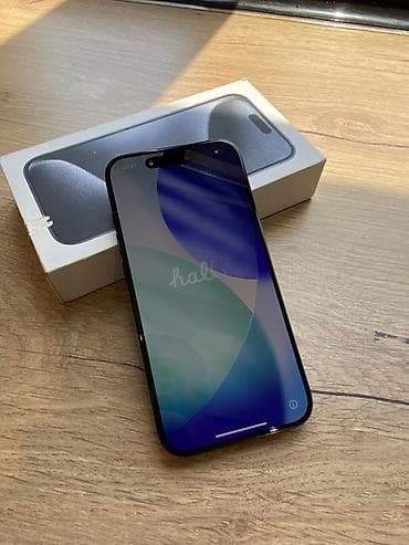 IPhone 15 Pro, 128 GB, Blue Titanium, Barmaq izi, Simsiz şarj, Face ID lalafo.az -da IPhone 15 Pro, 128 GB, Blue Titanium, Barmaq izi, Simsiz şarj, Face ID
