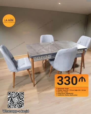 Açılan, 4 stul lalafo.az -da Açılan, 4 stul