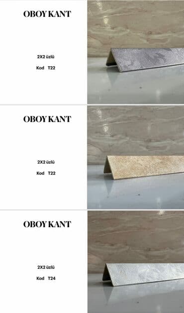 Məhsul: OBOY KANT – 2x2 üzlü dekorativ kant/profil Təsvir: - Divar lalafo.az -da Məhsul: OBOY KANT – 2x2 üzlü dekorativ kant/profil Təsvir: - Divar