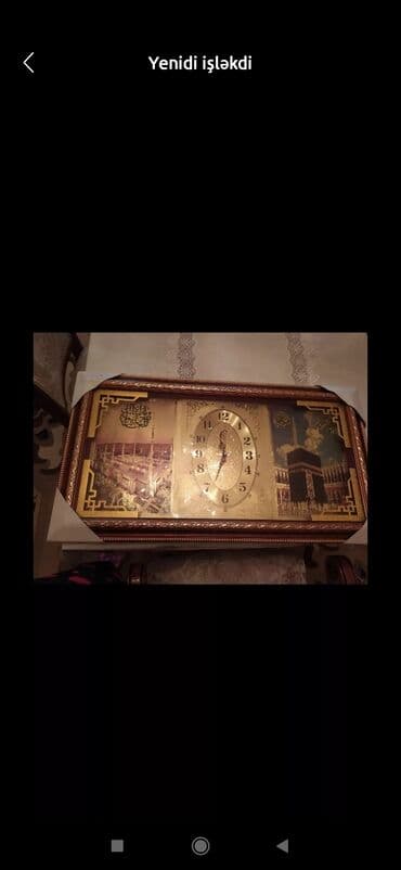 Teze qablaşdirmasinda divar saati 40m lalafo.az -da Teze qablaşdirmasinda divar saati 40m