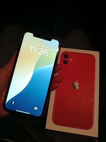IPhone 11, 64 GB, Qırmızı, Face ID lalafo.az -da IPhone 11, 64 GB, Qırmızı, Face ID