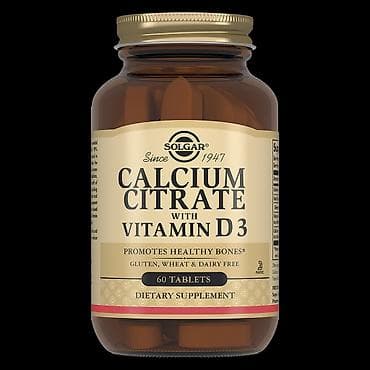Solgar Calcium Citrate with Vitamin D3 – 60 tablet. - Tərkib: Kalsium lalafo.az -da Solgar Calcium Citrate with Vitamin D3 – 60 tablet. - Tərkib: Kalsium