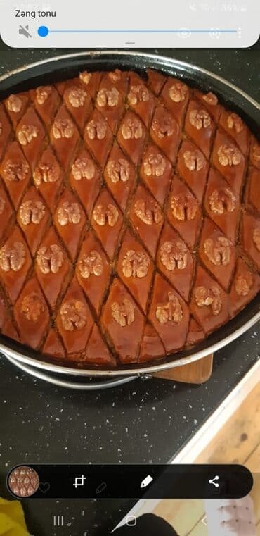 Соления: Paxlava temiz yagdan zovqe gore qoz ve ya findigdan.ev seratinde at lalafo.az — 2 Соления: Paxlava temiz yagdan zovqe gore qoz ve ya findigdan.ev seratinde — 2