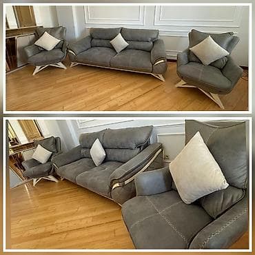 Qiymət dest 950azn.(Tecili) Turkiye istehsali divan 2kreslo ideal at lalafo.az Qiymət dest 950azn.(Tecili) Turkiye istehsali divan 2kreslo ideal