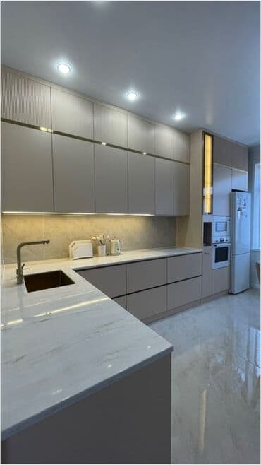 угловая кухня маленькая: Кухонный гарнитур на заказ, Самозакрывающие петли, МДФ, Нет кредита, Бесплатная доставка, Платная доставка, Доставка в районы at lalafo.az — 6 угловая кухня маленькая: Кухонный гарнитур на заказ, Самозакрывающие петли, МДФ, Нет кредита, Бесплатная доставка, Платная доставка, Доставка в районы — 6