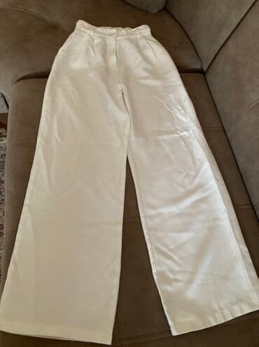 Şalvar, S, rəng - Ağ lalafo.az -da Şalvar, S, rəng - Ağ