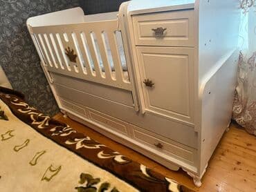 Oğlan və qız üçün, Dördbucaq, Beşik, Dəstsiz, Matrassız, Yellənmə mexanizm ilə lalafo.az -da Oğlan və qız üçün, Dördbucaq, Beşik, Dəstsiz, Matrassız, Yellənmə mexanizm ilə