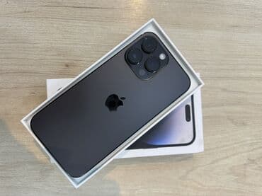IPhone 14 Pro, Qara, Face ID lalafo.az -da IPhone 14 Pro, Qara, Face ID