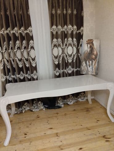 Klassik masa, Açılmayan, Taxta, Dördbucaq masa lalafo.az -da — 2 Klassik masa, Açılmayan, Taxta, Dördbucaq masa — 2