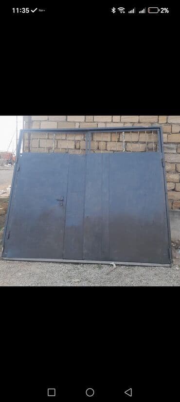 İşlənmiş Dəmir Həyət darvazası, 3 m, Mexaniki, Qapı ilə, rəng - Boz, Kredit yoxdur, Ünvandan götürmə, Ödənişli çatdırılma lalafo.az -da İşlənmiş Dəmir Həyət darvazası, 3 m, Mexaniki, Qapı ilə, rəng - Boz, Kredit yoxdur, Ünvandan götürmə, Ödənişli çatdırılma