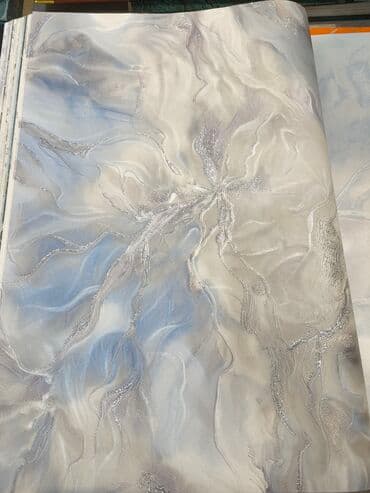 Dekorativ divar kağızı – marmar effekti - Naqış: gümüşü parıltılı lalafo.az -da Dekorativ divar kağızı – marmar effekti - Naqış: gümüşü parıltılı