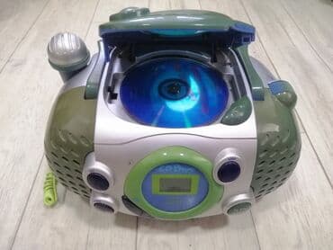 Минидиск-плееры: Uşaq üçün CD pleyer və mikrofonlu karaoke qurğusu - Rənglər at lalafo.az — 4 Минидиск-плееры: Uşaq üçün CD pleyer və mikrofonlu karaoke qurğusu - Rənglər — 4