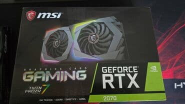 Videokart MSI GeForce RTX 2070, 8 GB, İşlənmiş lalafo.az -da Videokart MSI GeForce RTX 2070, 8 GB, İşlənmiş