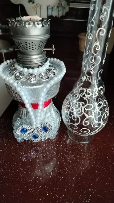 Dekorativ kerosin lampası və şüşə baca - Klassik tipli, fitilli lalafo.az -da Dekorativ kerosin lampası və şüşə baca - Klassik tipli, fitilli