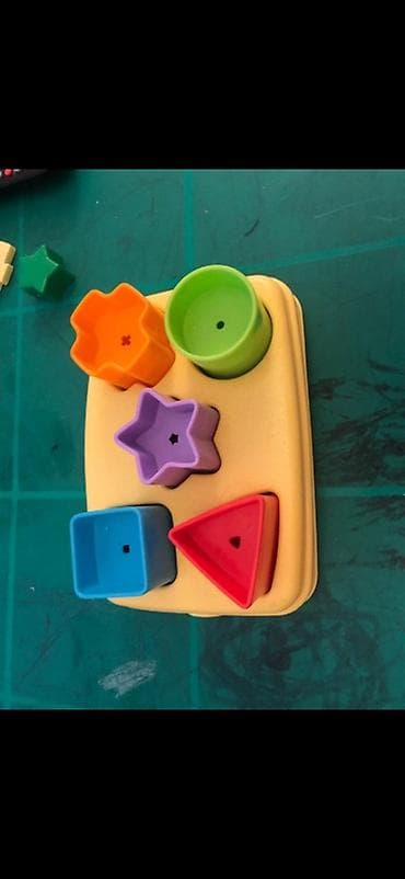 Развивающие игрушки: Uşaq üçün formalı sorter dəsti - Rəngarəng plastik formalardan ibarət at lalafo.az — 3 Развивающие игрушки: Uşaq üçün formalı sorter dəsti - Rəngarəng plastik formalardan ibarət — 3